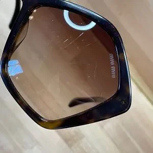 Miu Miu | Accessories | Brown Tortoise Miu Miu Sunglasses  display picture 1